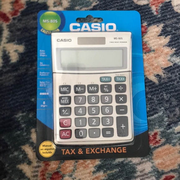 Casio | Office | Casio Ms8s Electronic Calculator | Poshmark